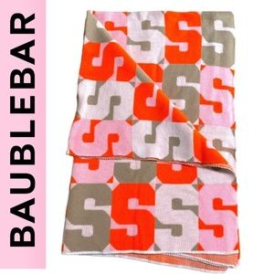Baublebar On Repeat Custom Throw Letter S